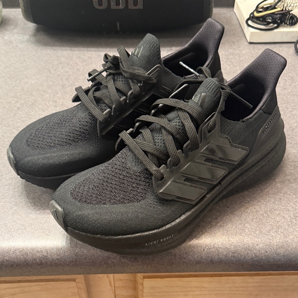 Adidas Black Athletic Sneakers